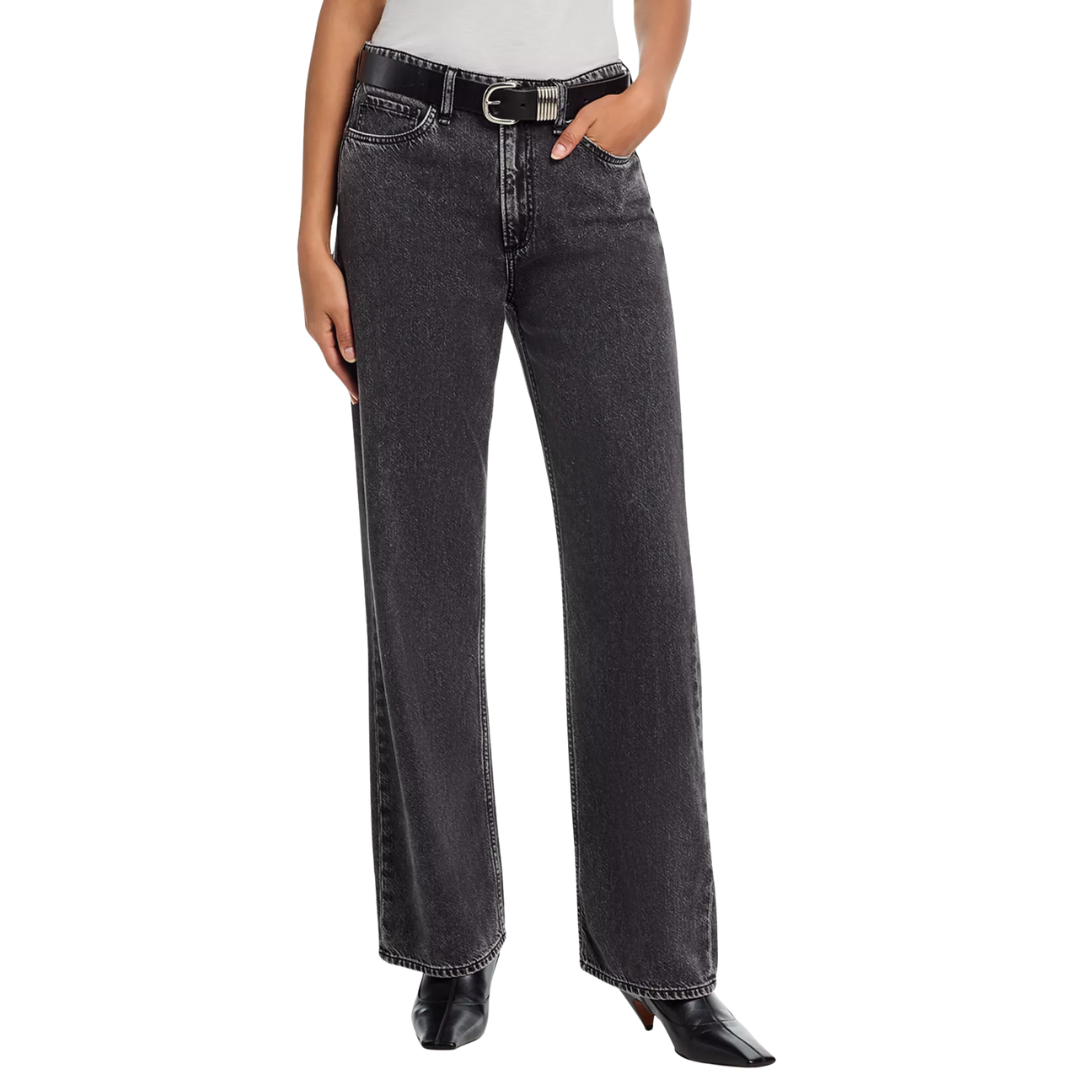 Logan Wide-Leg Jeans in Anglique