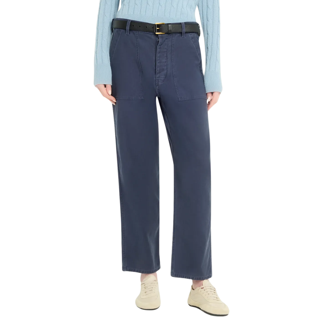 Earl Cotton Pant in Admiral Blue