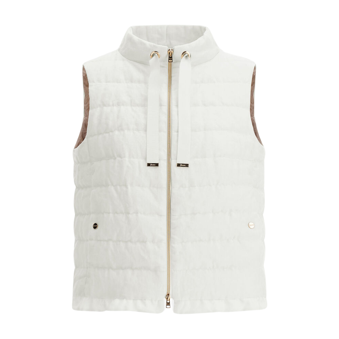 New Lino Vest in White