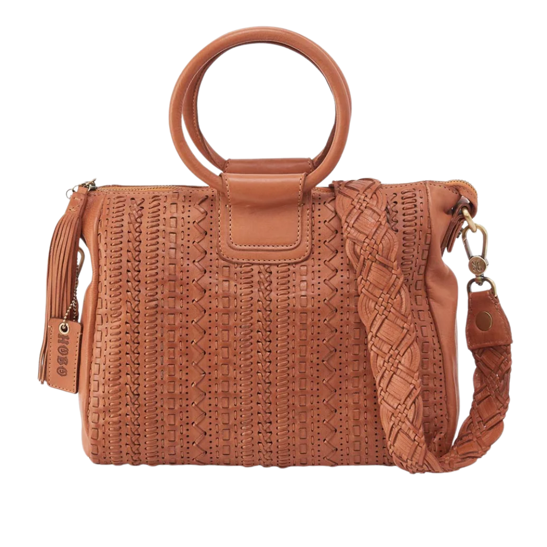 Sheila Medium Satchel in Harvest Wheat