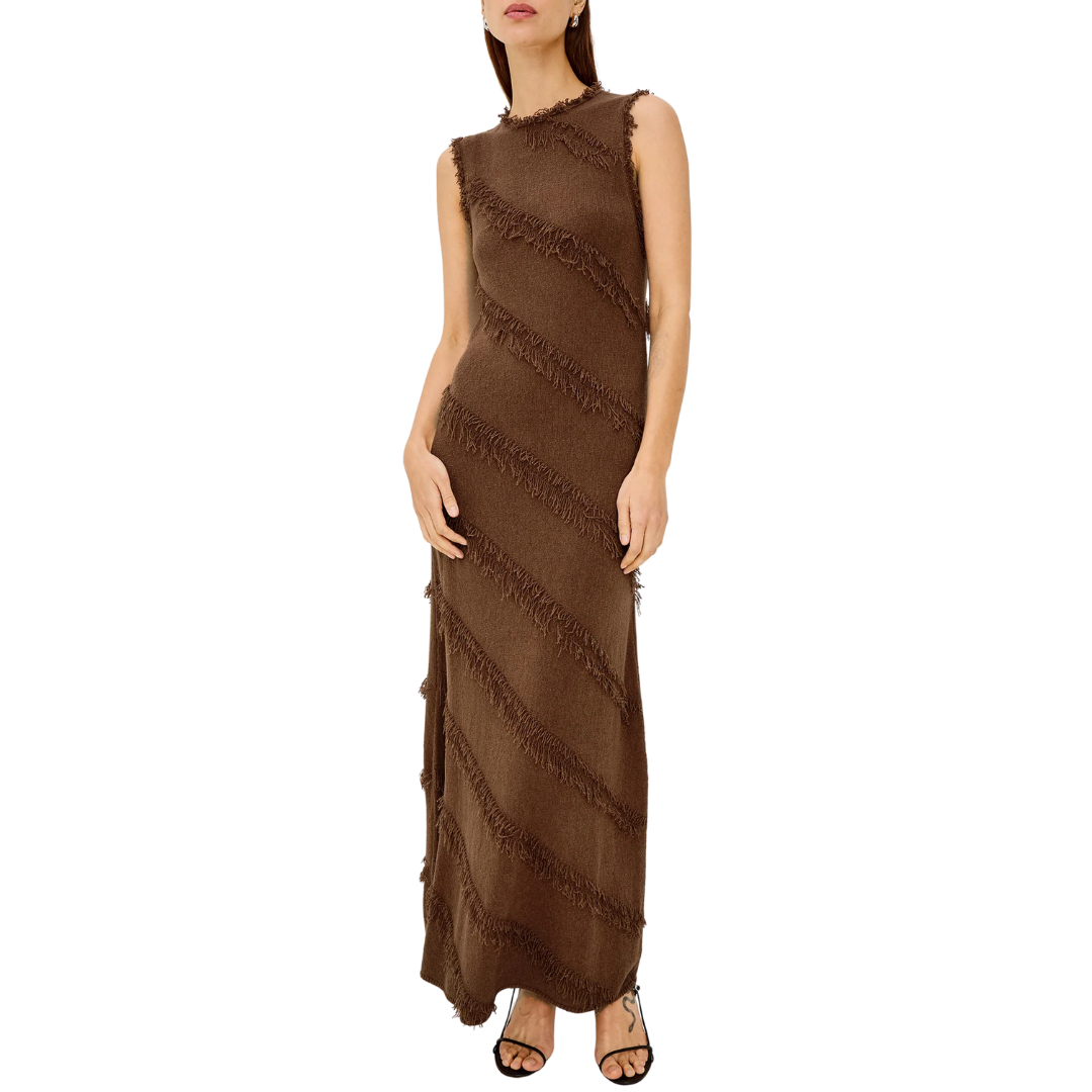 Claudia Dress in Cinnamon