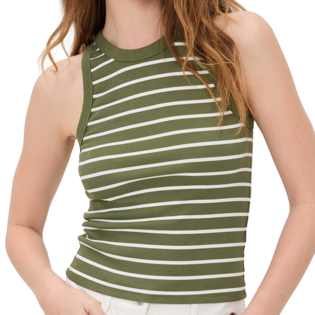 Morie Tank Top in Kale