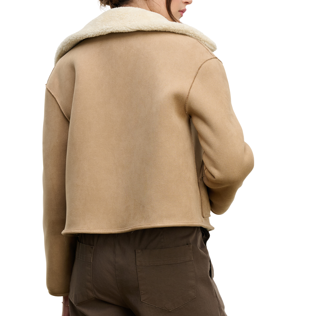 Amara Reversible Jacket in Sand