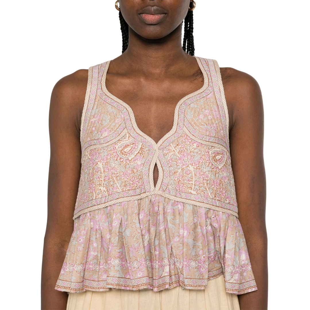 Gisela Tank Top in Pink