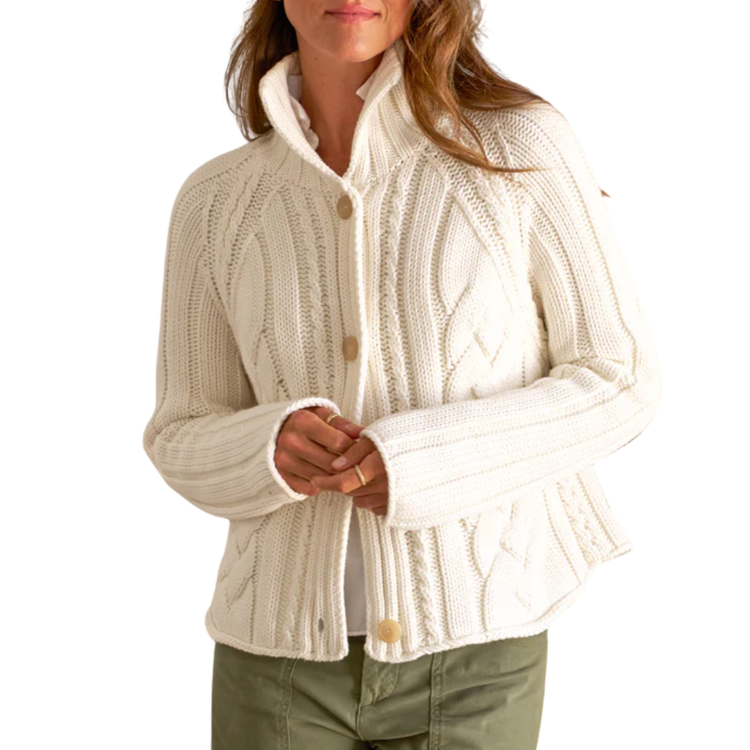 Mini Cotswolds Cardigan Ivory