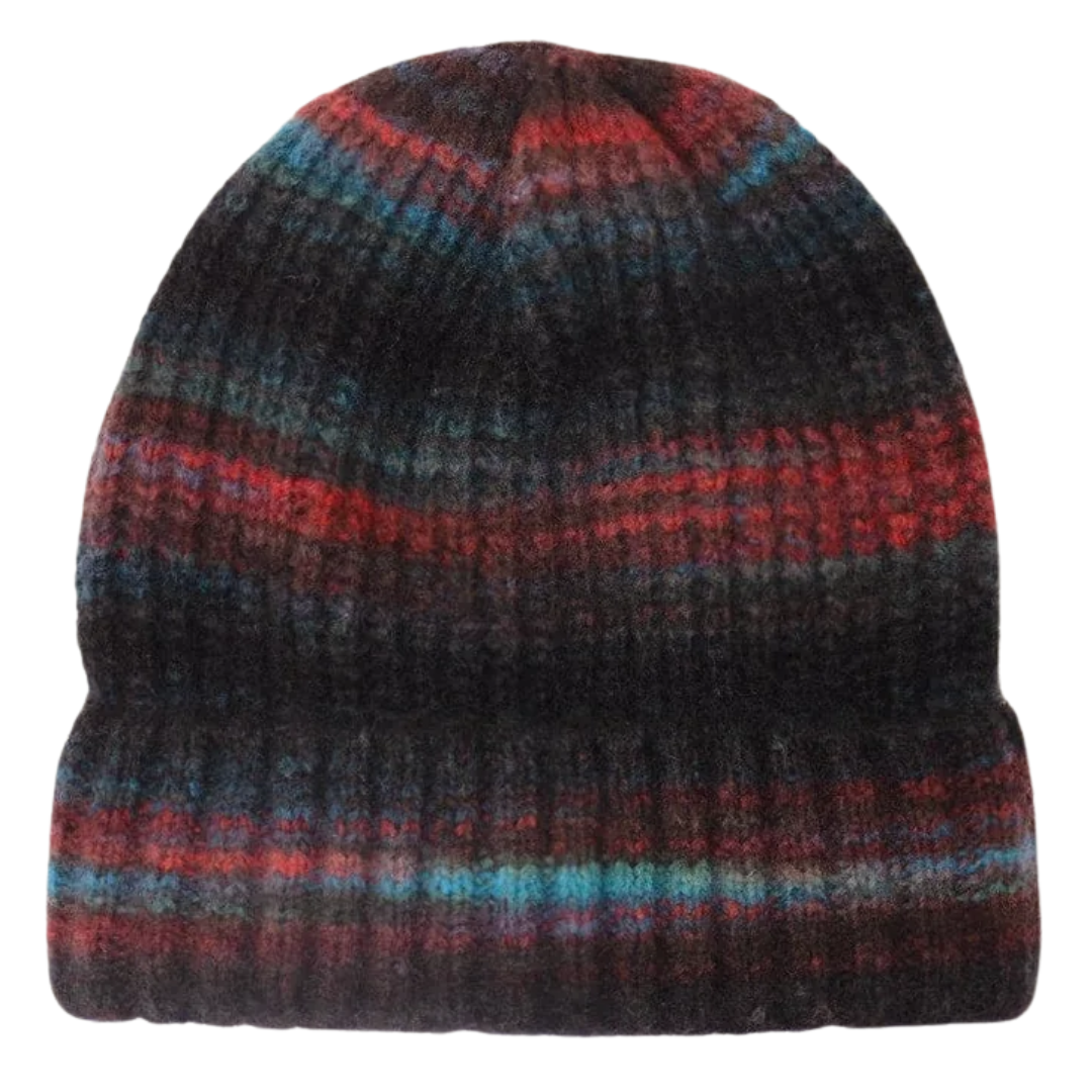 Reice Beanie in Black Ombre
