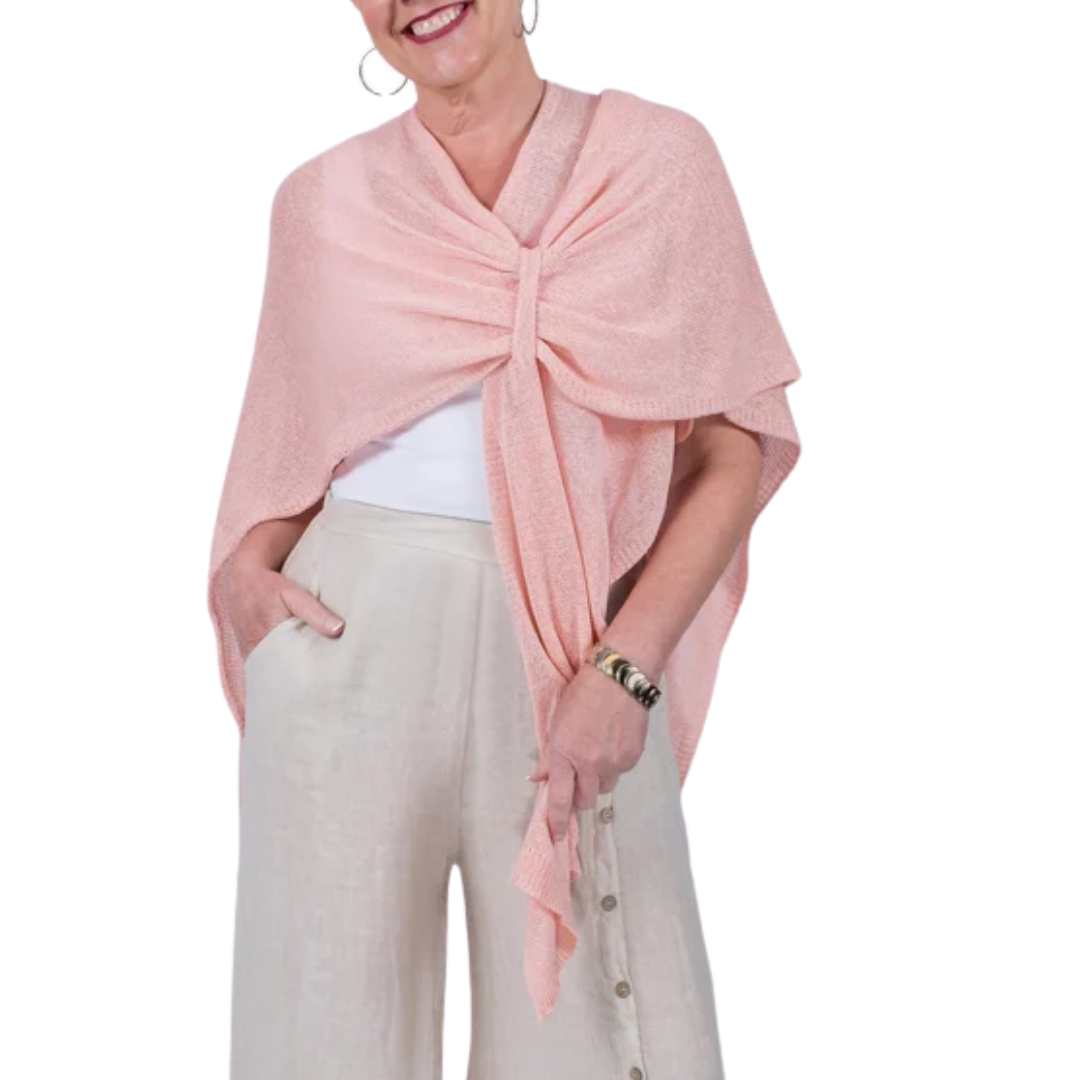 Aliya Multi Way Wrap in Cherry Blossom