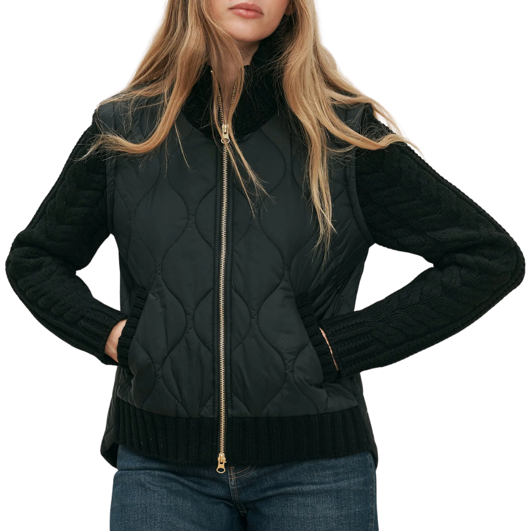 Patra Quilted Jacket in Black