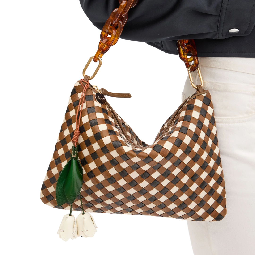 La Fleur Fob in Evergreen/Cream