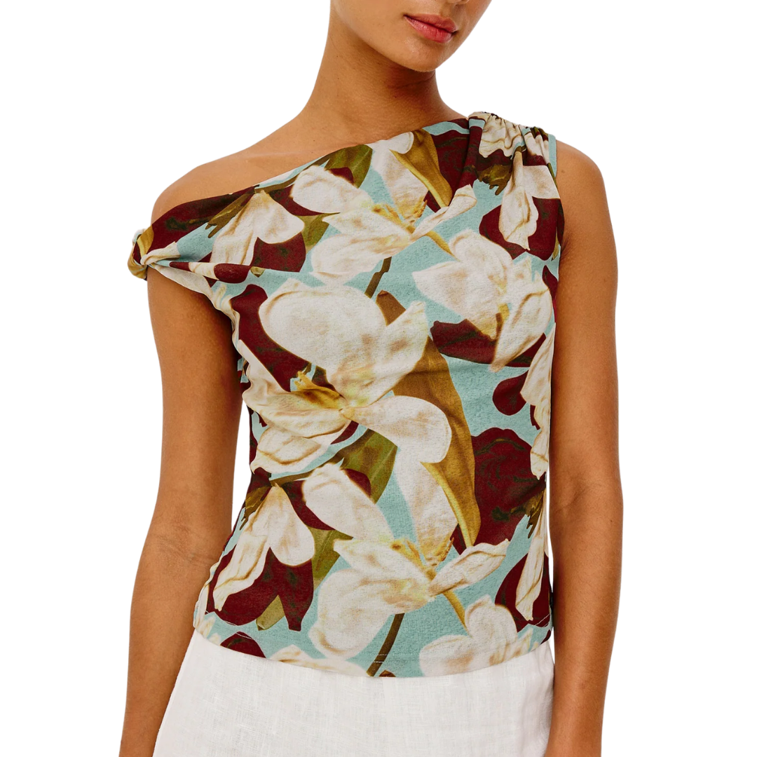 Orelia Top in Plumeria