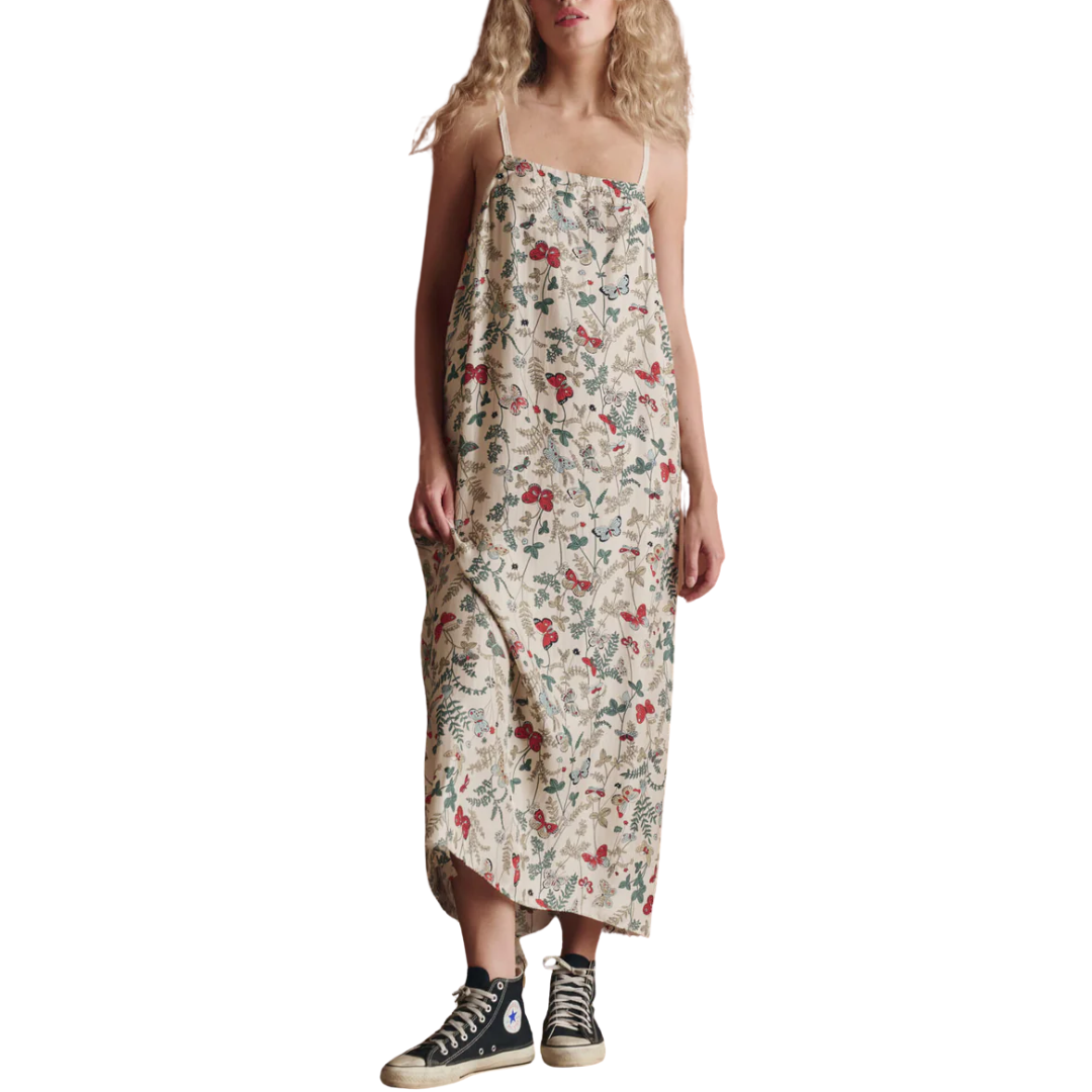 The Sundrift Slip Dress in Floating Butterfly