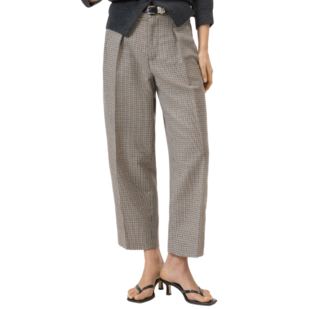 Ruthy Relaxed Pants in Sand Beige