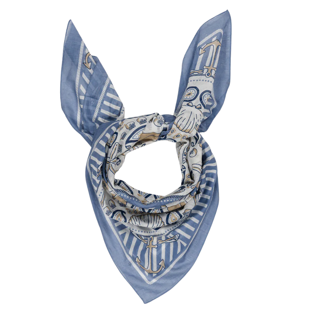 Bretagne Scarf in Riviera