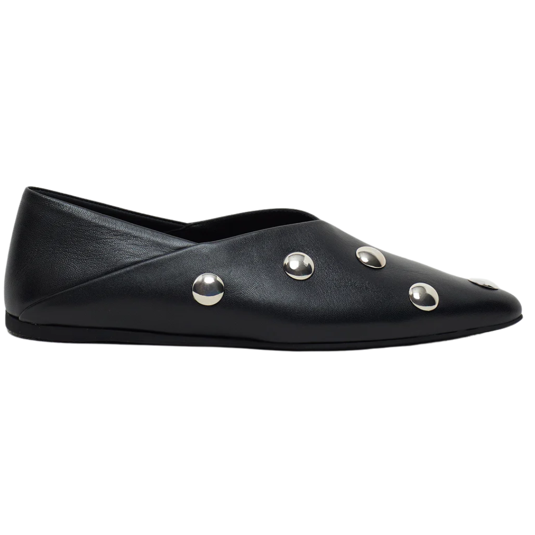 Ballerina Flats in Black