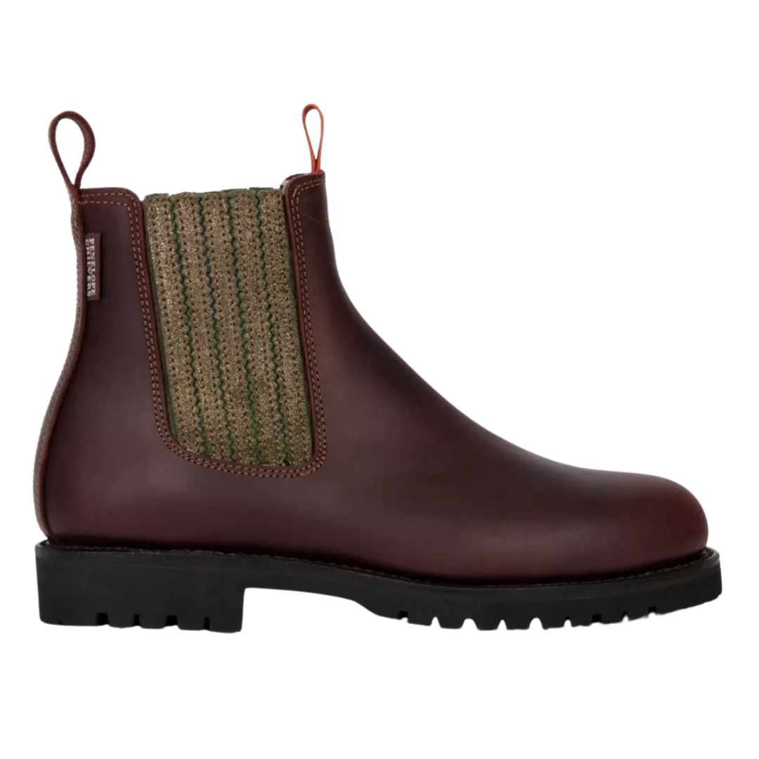 Oscar Wool-Lined Boot in Conker/Khaki
