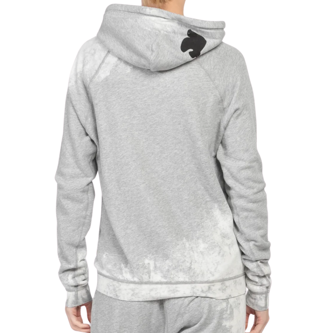 Bleachout Shrunken Hoodie in Heatherbleachout