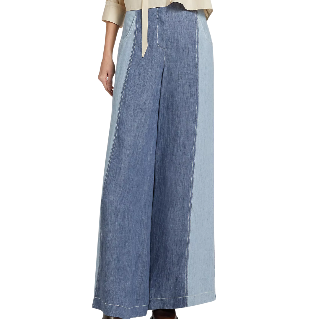 Demie Pant in Medium Indigo