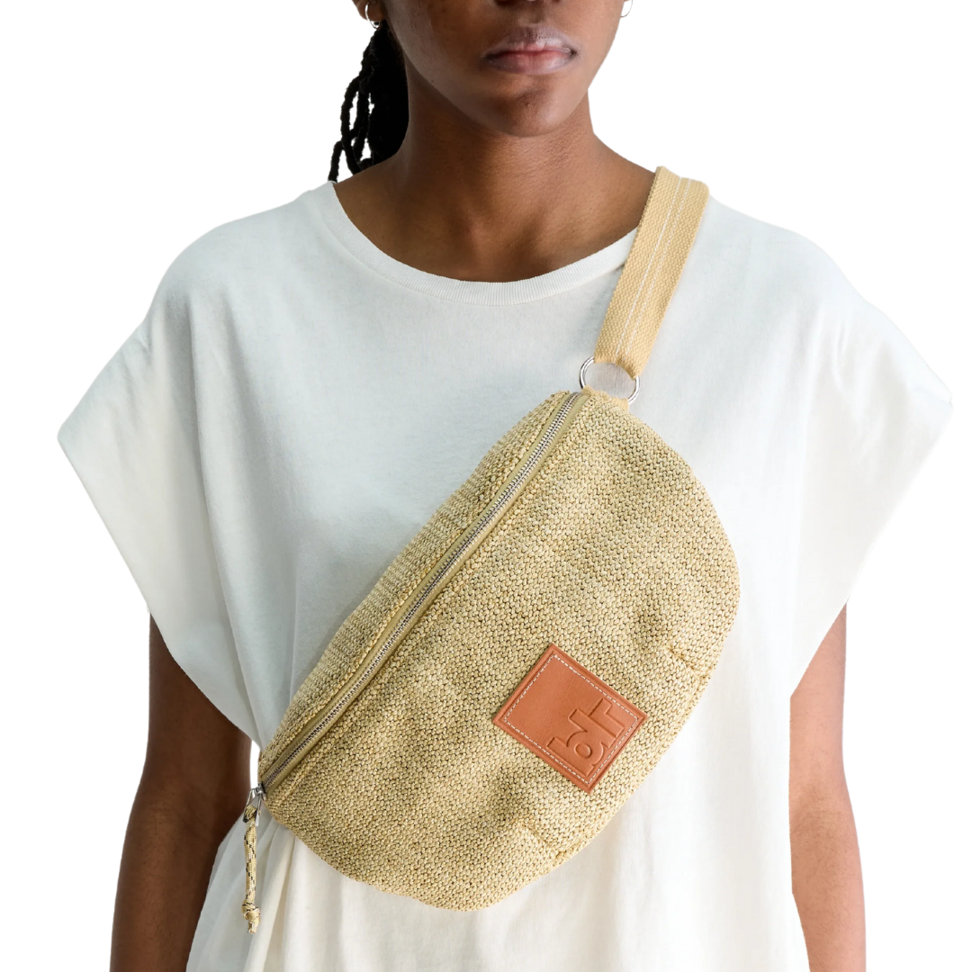 Hosun Sling Bag in Antique Gold