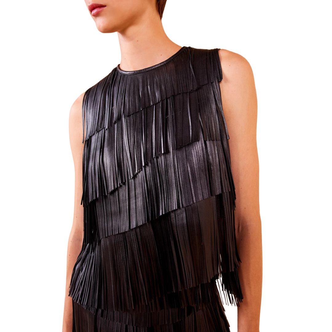 Leonie Top in Noir