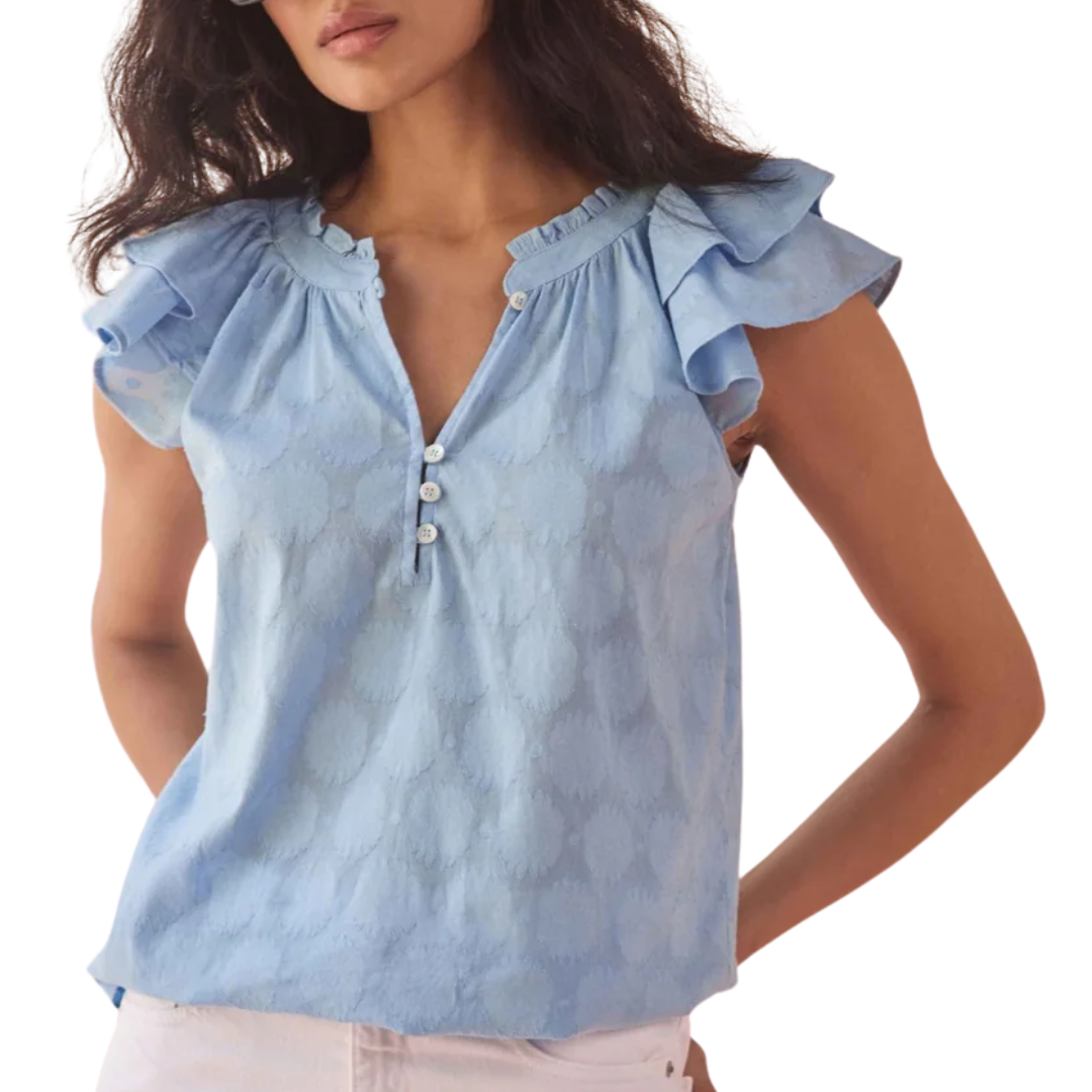 Wilora Blouse in Tate Hydrangea