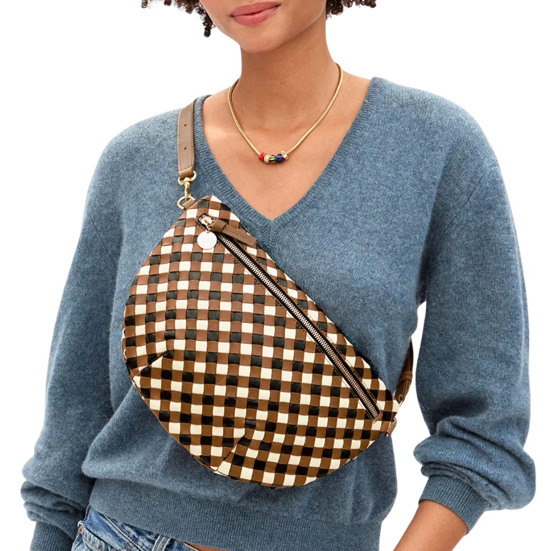 Grande Fanny in Oat Gingham Woven