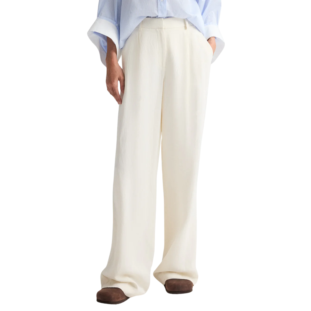 Hudson St Pant in Bone