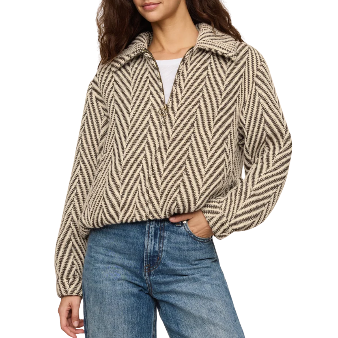 Dunaway Bubble Jacket in Dark Chocolate