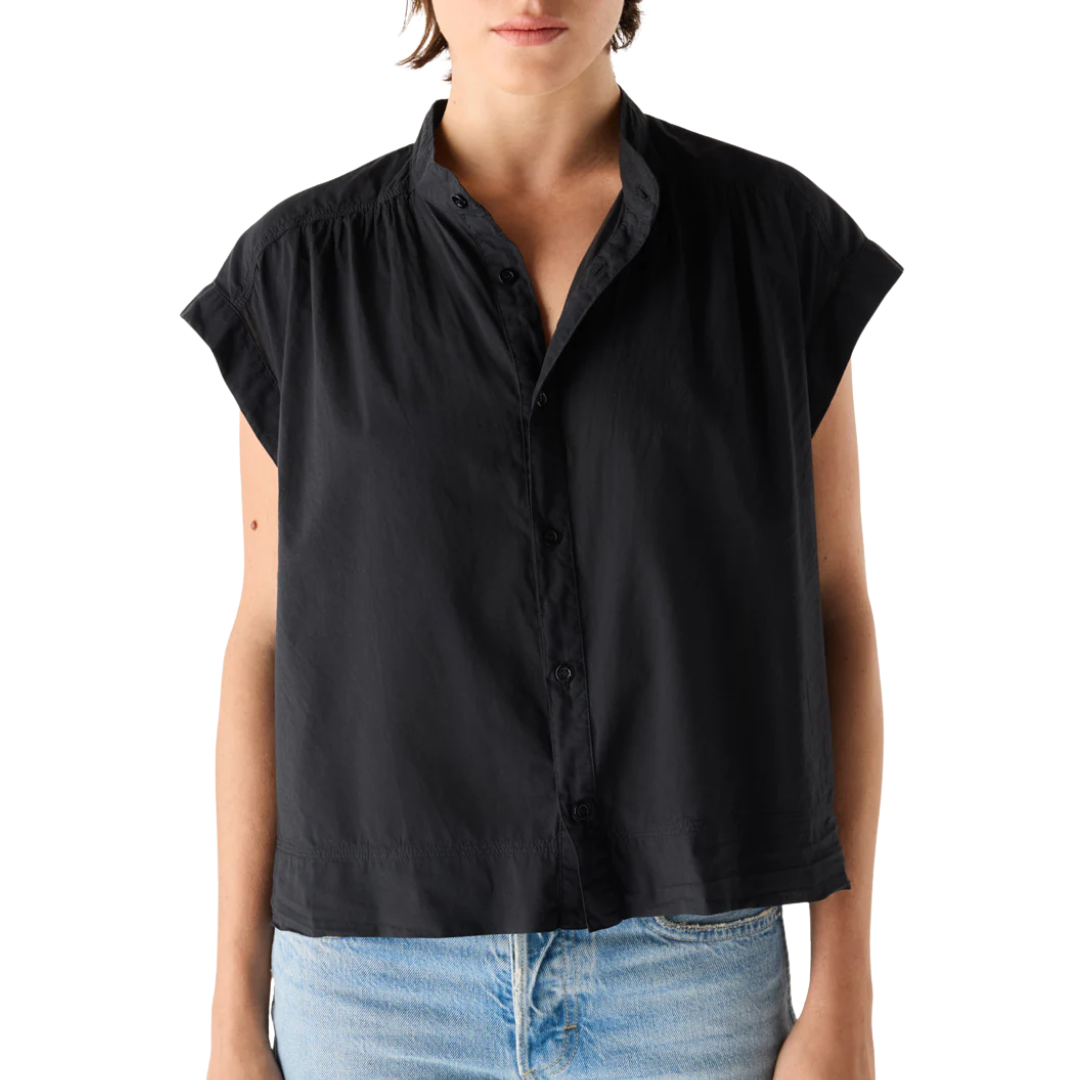 Tessa Top in Vintage Black