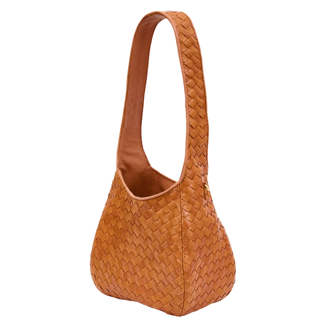 Petit Bando in Natural Woven Diagonal