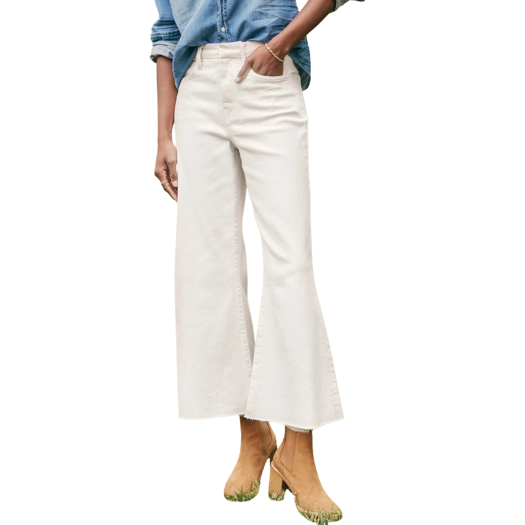Galway Wide-Leg Jean in Natural