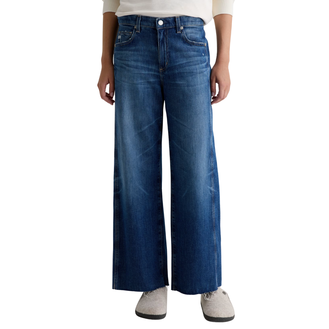 Saige Wide Leg Crop in Watermist