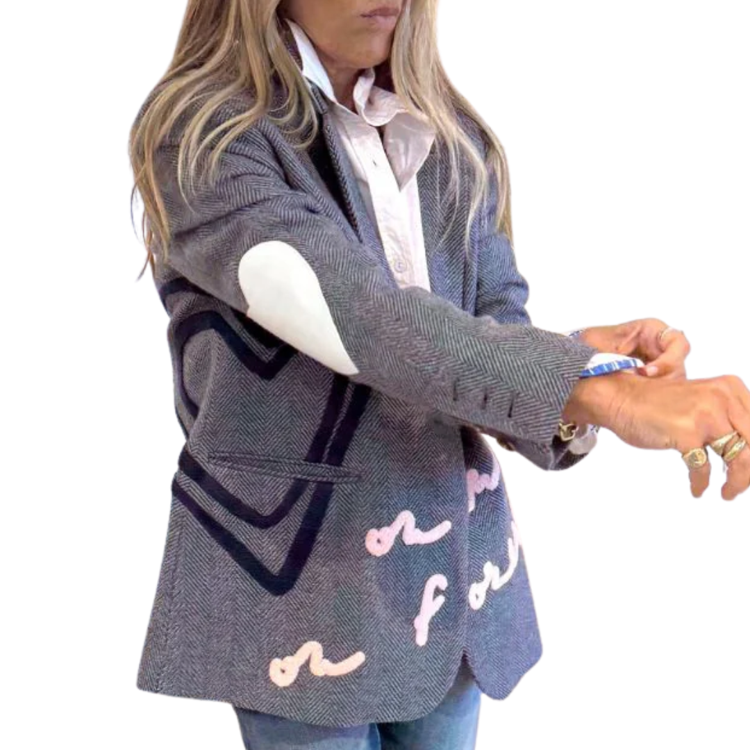 Workday On and On Forever Blazer in Steel Blue