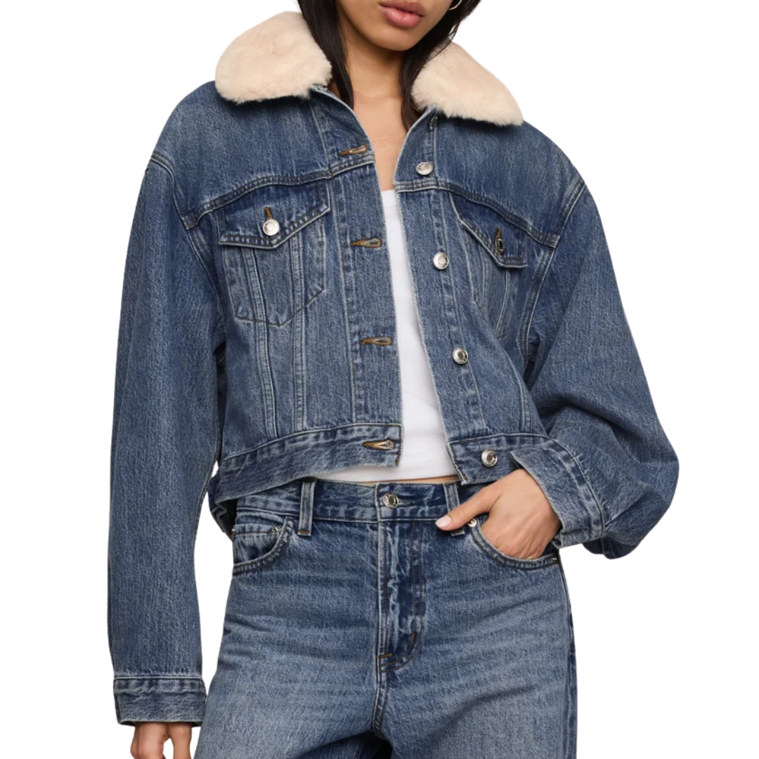 Daily Sherpa Denim Jacket in Hush