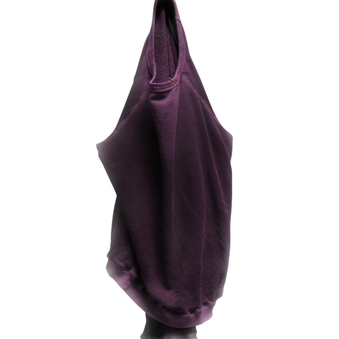 Lucky Rabbit Sweatshirt in Eggplant