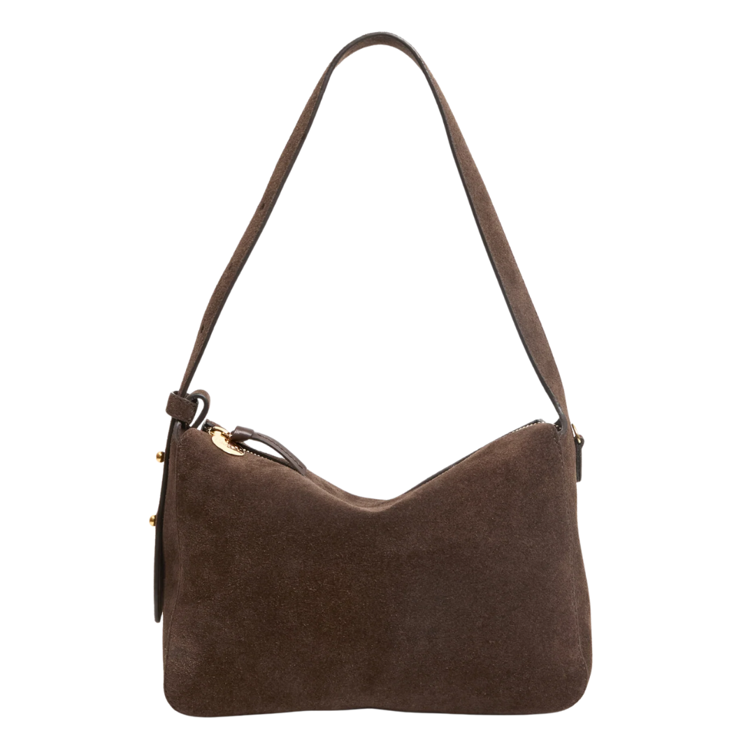 Fleurine in Chocolate Suede