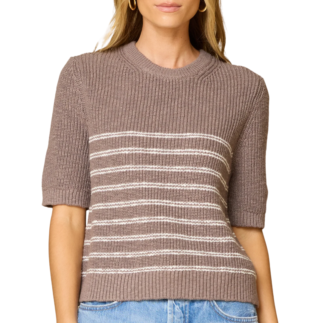Pearson Tee in Morel Combo