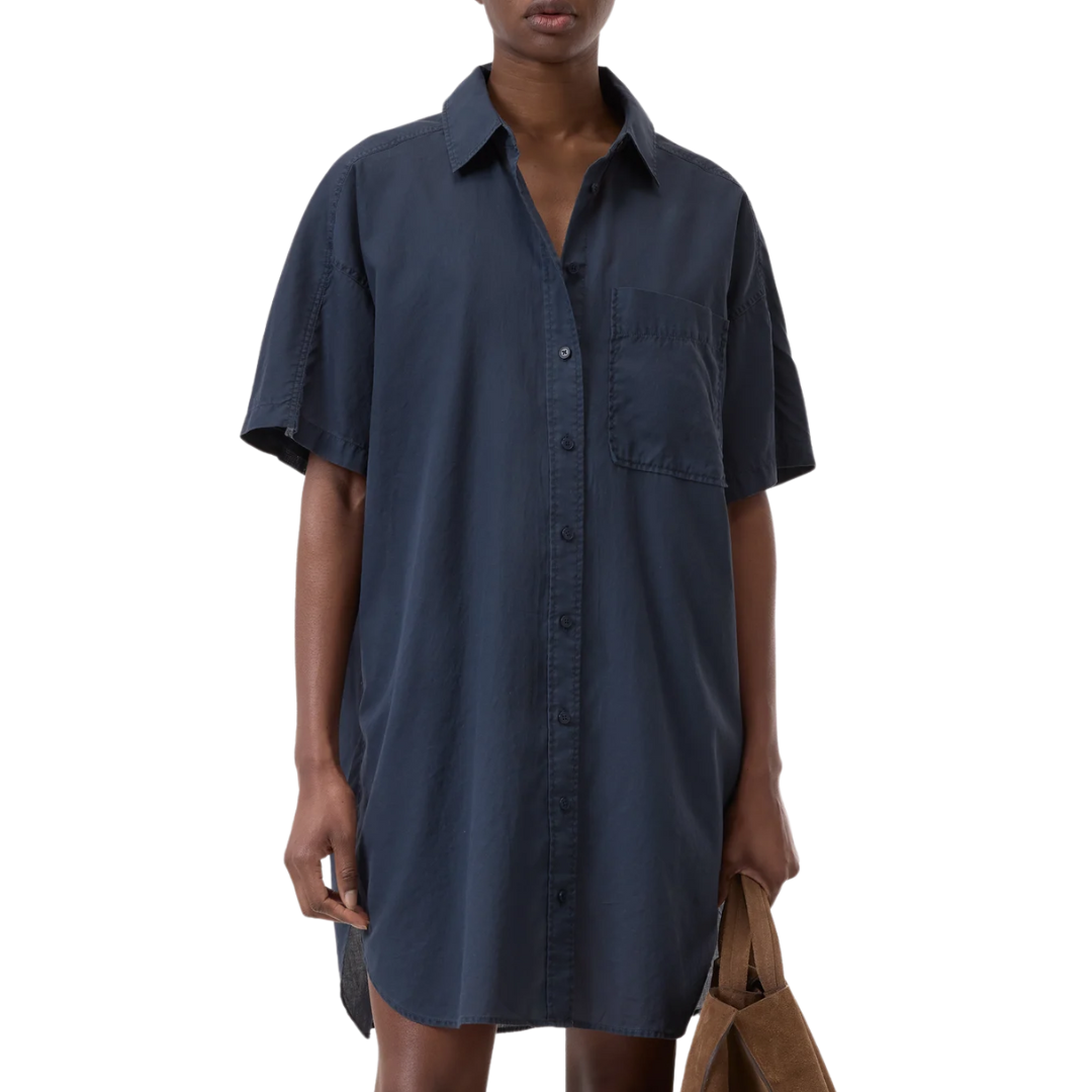 Cotton Dress in Dark Night