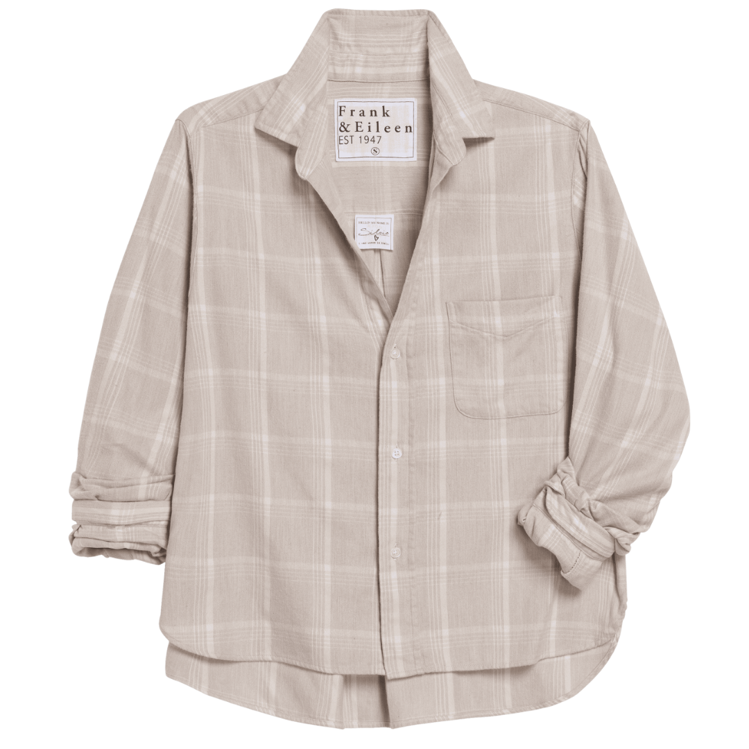 Silvio in Camel, Cream Plaid