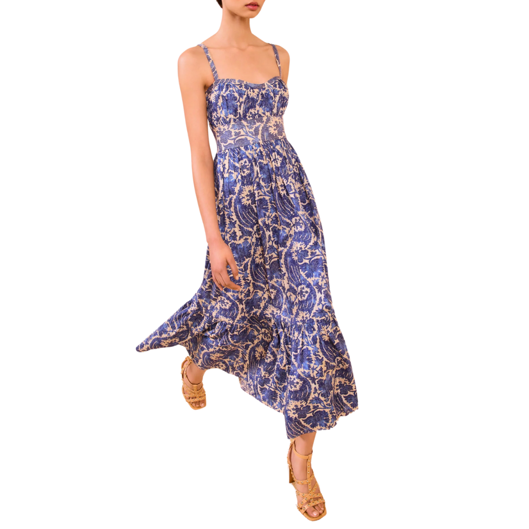 Nadine Dress in Ocean