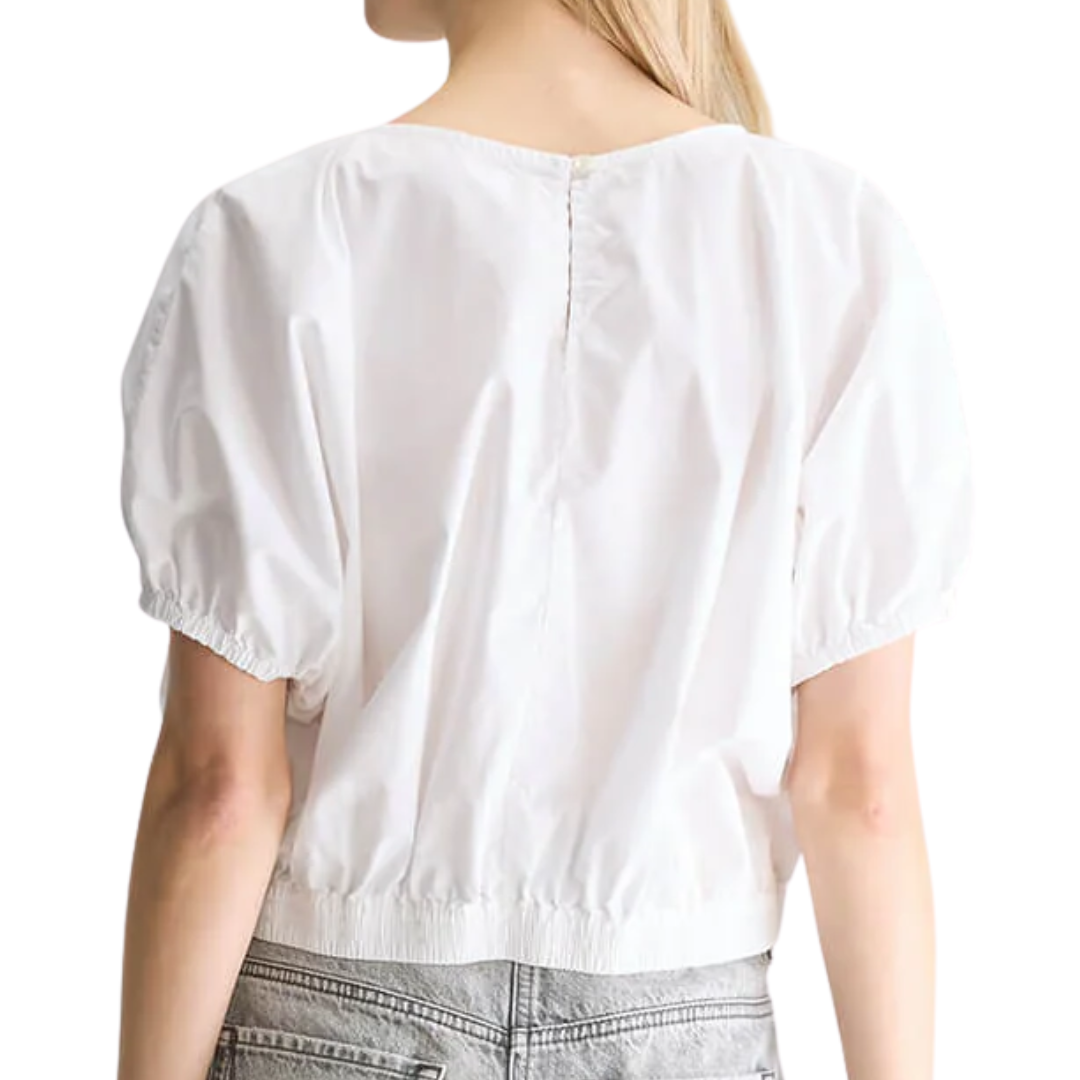 Wilma Blouse in White