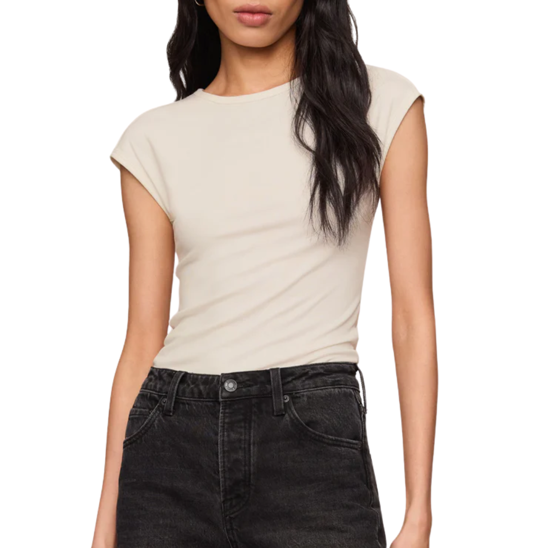 Soft Trace Second Skin Tee in Cloud