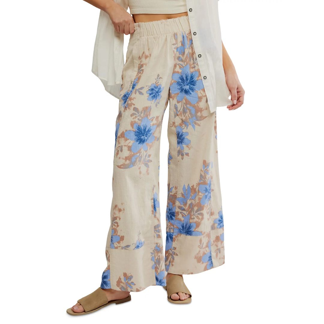 Day's End Pants in Ivory Combo