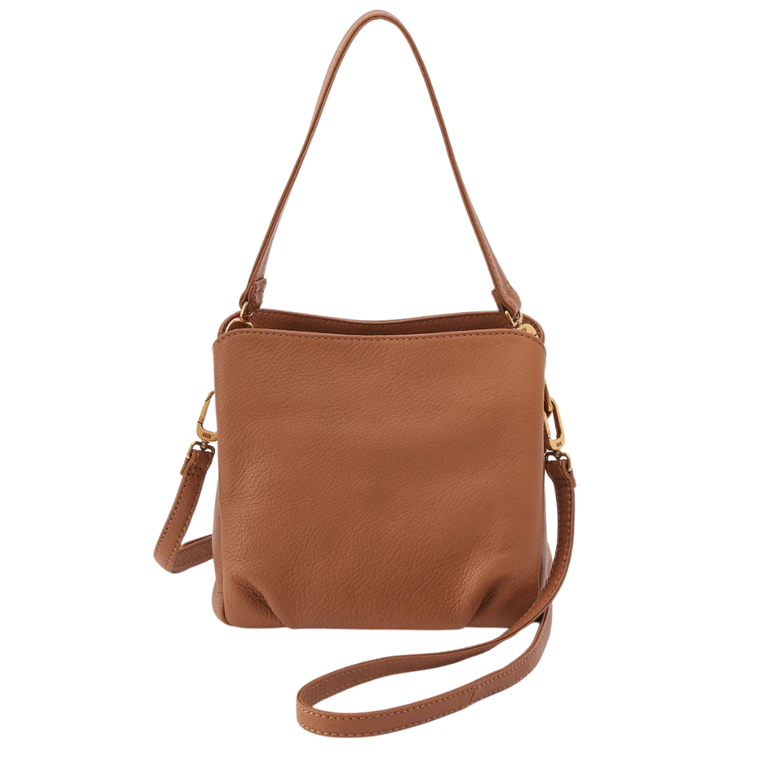 Starr Convertible Shoulder Bag in Warm Honey