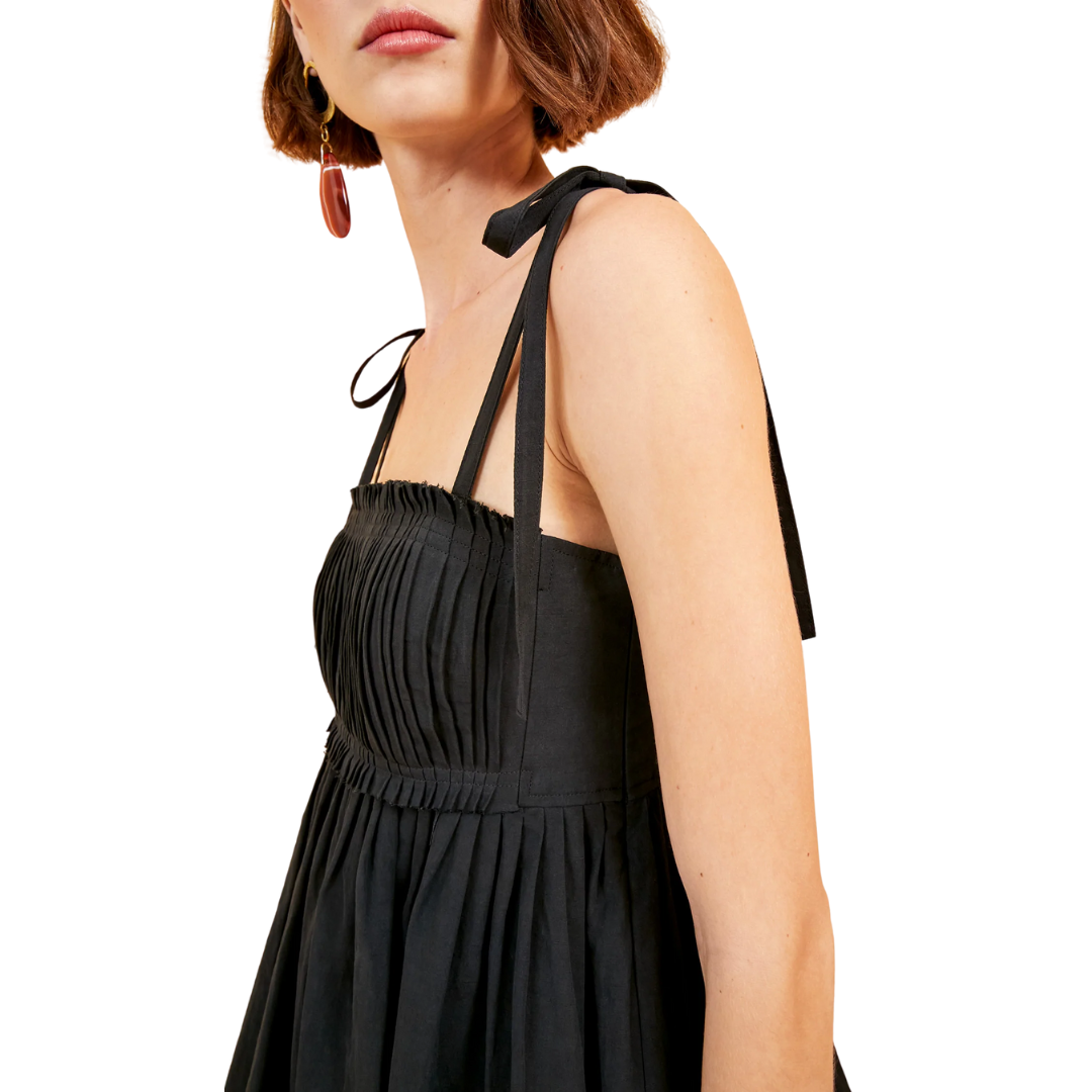 Laetitia Dress in Noir