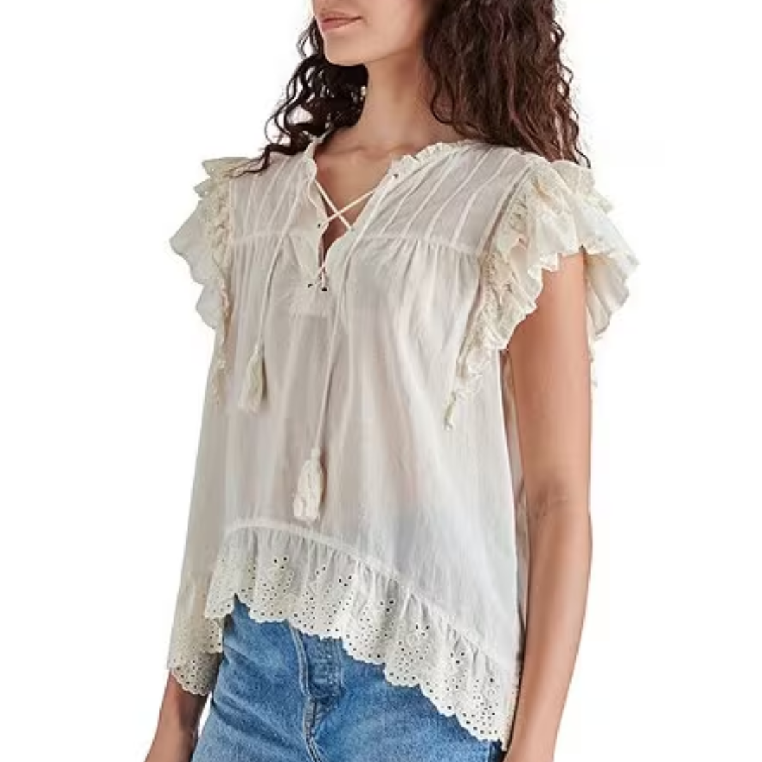 Bellamy Top in Ivory