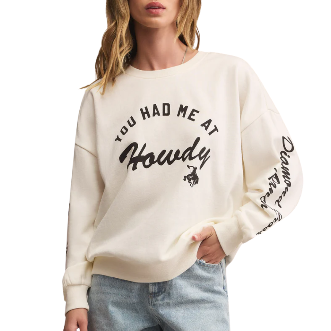 Jackson Sunday Sweatshirt in Sea Salt