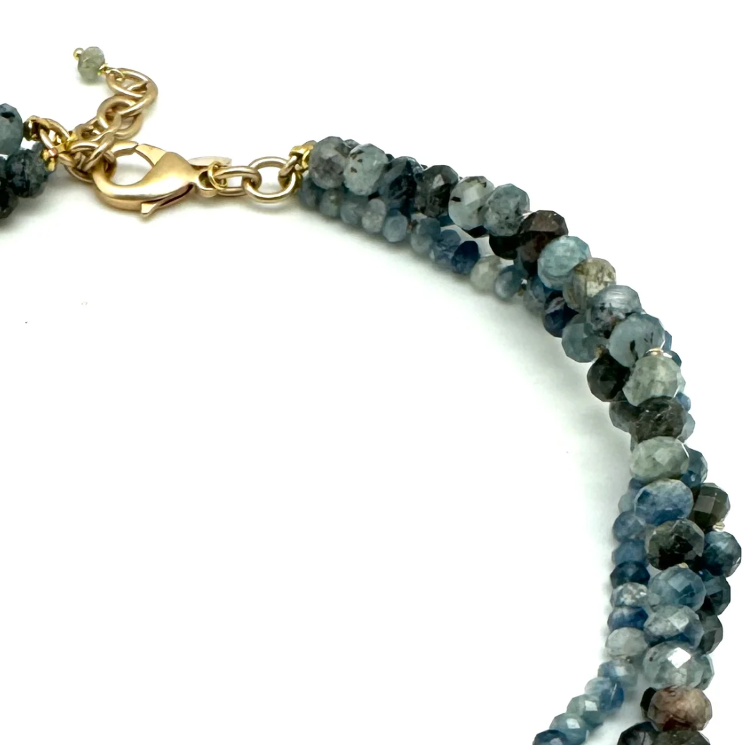 Karin Necklace in Kyanite