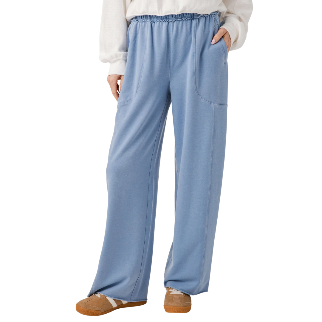 Don't Wait Up Lounge Pant in Quiet Harbor