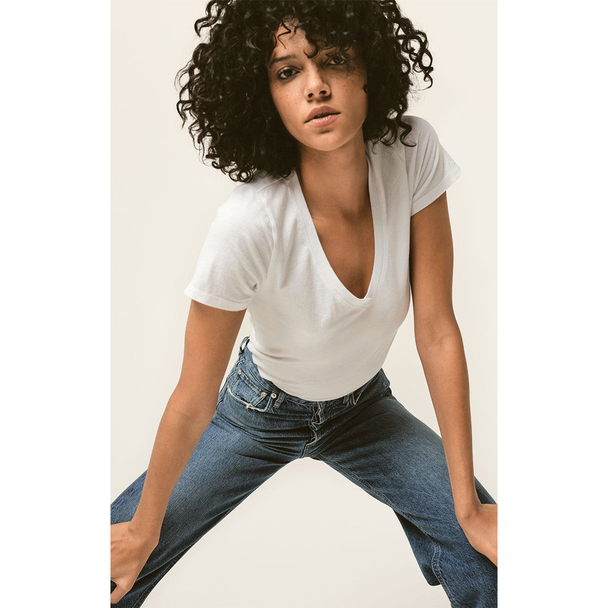 The Perfect V-Neck Tee