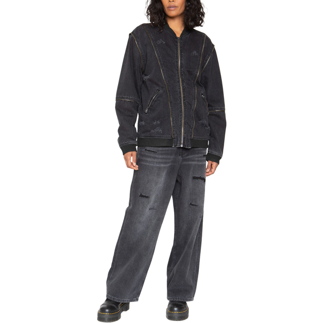 新品Theory Compact Crepe Zip Up Bomber LB01001SH_Front_08712820-7b4f-